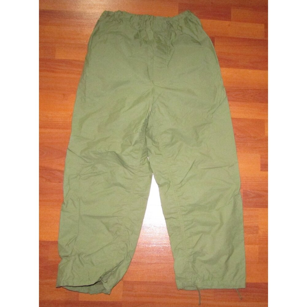 Vintage Military Army Green Splash Pants